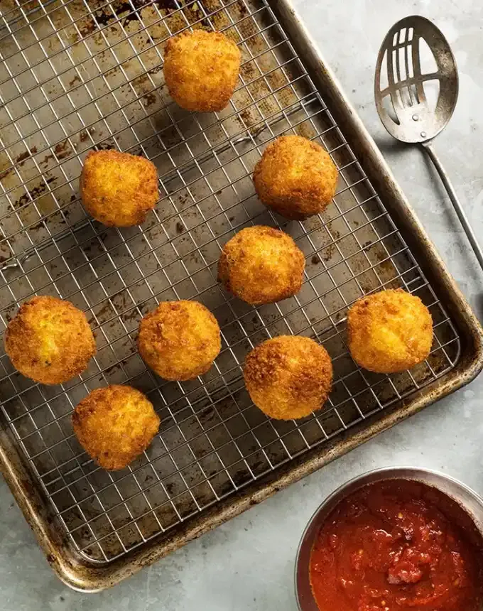 finger food recipes for a crowd: vegan arancini' title='68 Easy Finger Food Appetizers Everyone Will Love