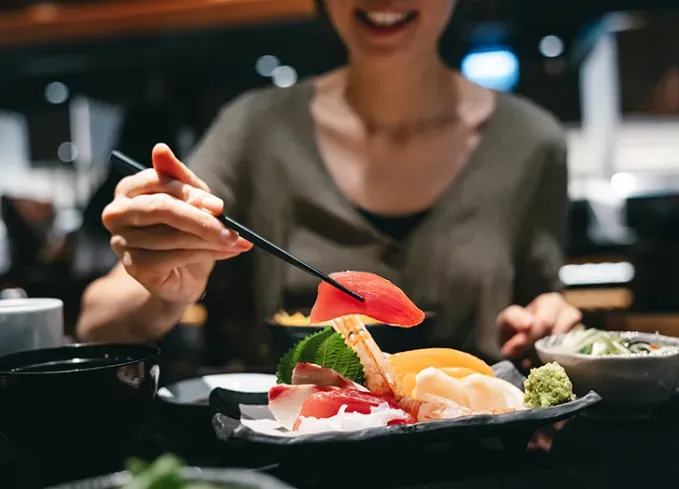 types of sushi: sashimi' fetchpriority='auto' title='10 Types of Sushi Explained