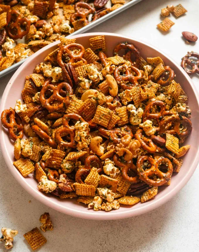 snack mix recipes: browned butter furikake snack mix' title='23 Snack Mix Recipes You Won’t Be Able to Put Down