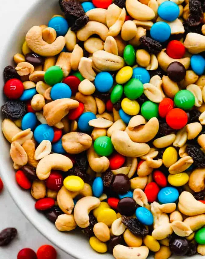 snack mix recipes: easy homemade trail mix' title='23 Snack Mix Recipes You Won’t Be Able to Put Down