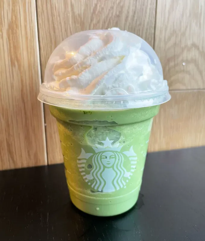 best starbucks frappuccinos: matcha creme frappuccino' title='The Best Starbucks Frappuccinos Ranked by a Food Editor and Former Barista