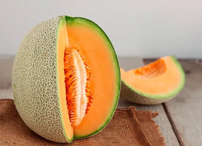 types of melons: cantaloupe' fetchpriority='auto' title='24 Types of Melons to Load Up on While They’re in Season