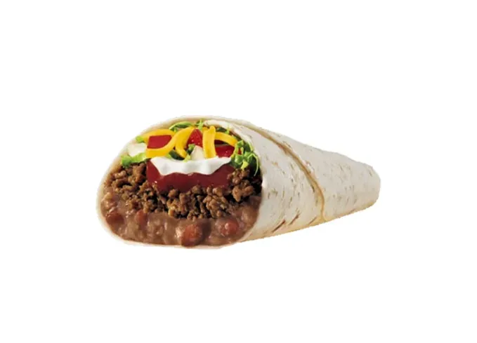 high protein fast food meals: taco bell burrito supreme fresco style' title='The 20 Best High-Protein Fast Food Meals You Can Eat