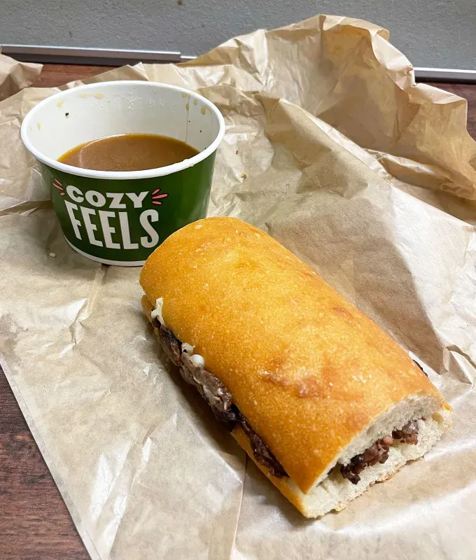 panera bread ciabatta dippers review: french ciabatta dipper' title='Panera Bread Just Launched 2 New Ciabatta Dippers—Here’s a Food Editor’s Honest Review