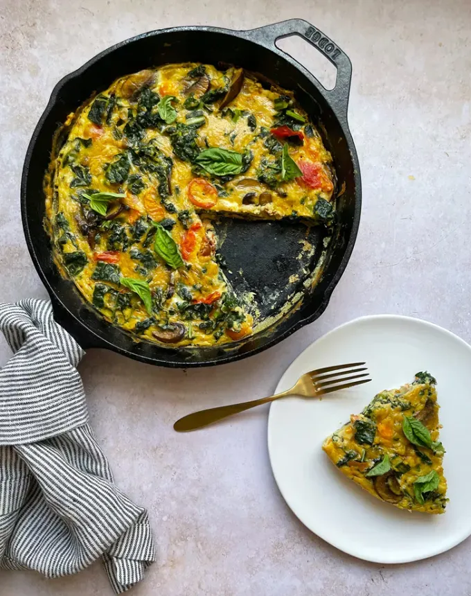 cold breakfast recipes leftovers frittata' title='26 Cold Breakfast Recipes for Busy Mornings