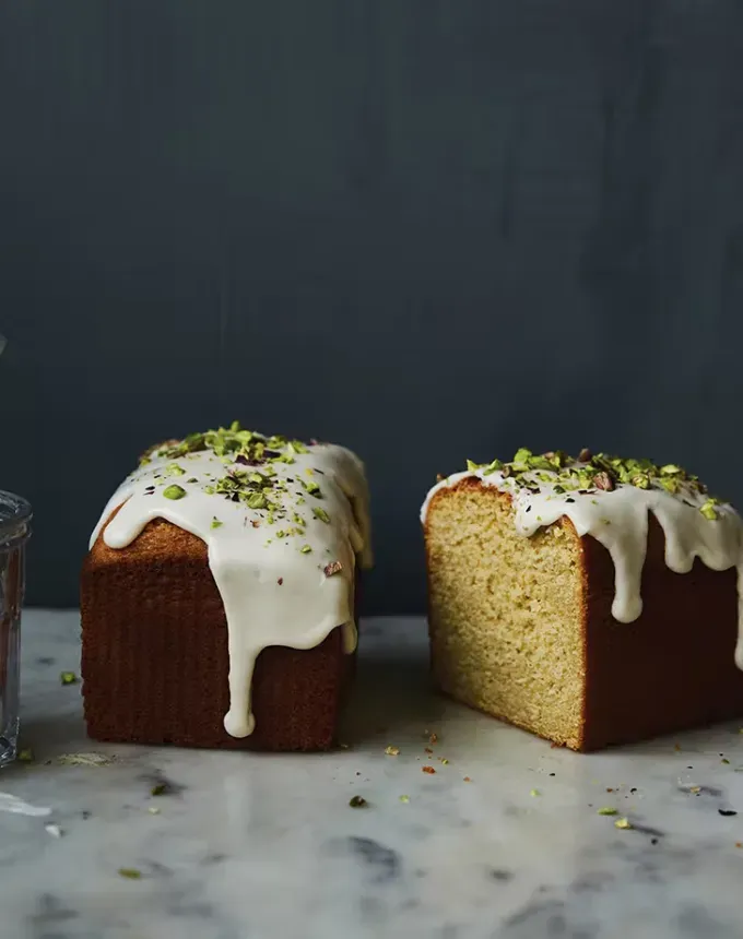 cold breakfast recipes aran goyoaga s glazed lemon yogurt and olive oil pound cake' title='26 Cold Breakfast Recipes for Busy Mornings