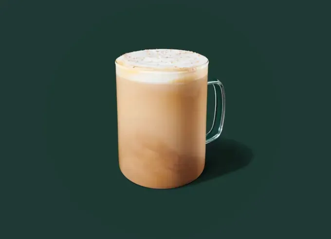 best starbucks drinks: pistachio latte' title='I’m a Former Starbucks Barista and These Are the 30 Best Starbucks Drinks of All Time
