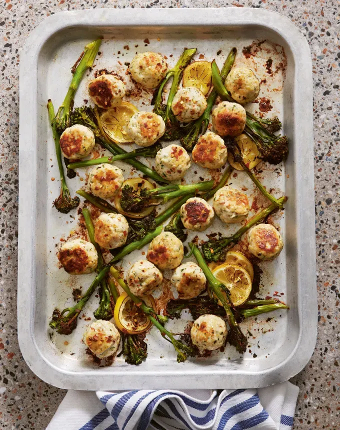 what to serve with polenta: baked chicken and ricotta meatballs' title='Wondering What to Serve with Polenta? Here Are 27 Ideas from Hearty to Healthy