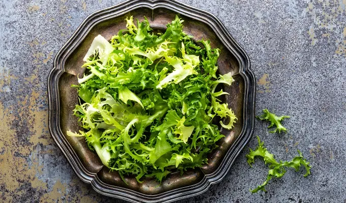 different types of lettuce: frisée' fetchpriority='auto' title='14 Different Types of Lettuce Plus How to Serve Them All