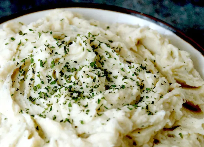 classic thanksgiving foods ranked: mashed potatoes' title='16 Classic Thanksgiving Foods Ranked from Foul to Festive by a Food Editor