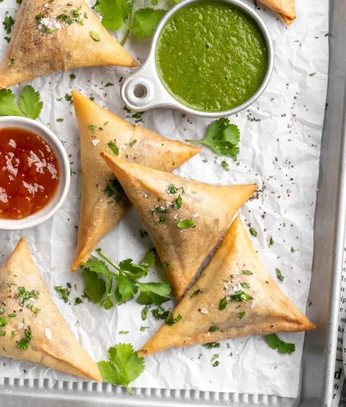 bite-sized-appetizers: Sambusas.' title='45 Bite-Sized Appetizers That Are as Cute as They Are Delicious