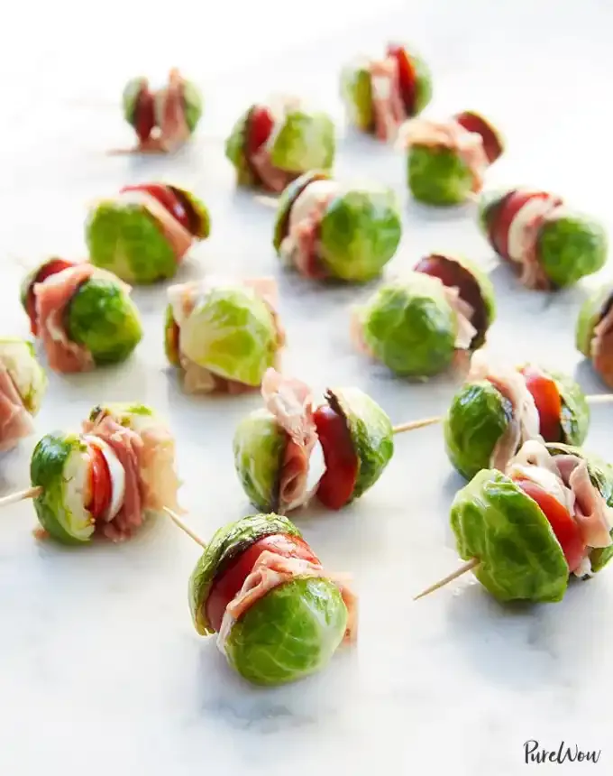 picnic food ideas: brussels sprouts sliders' title='68 Picnic Food Ideas to Pack in Your Basket