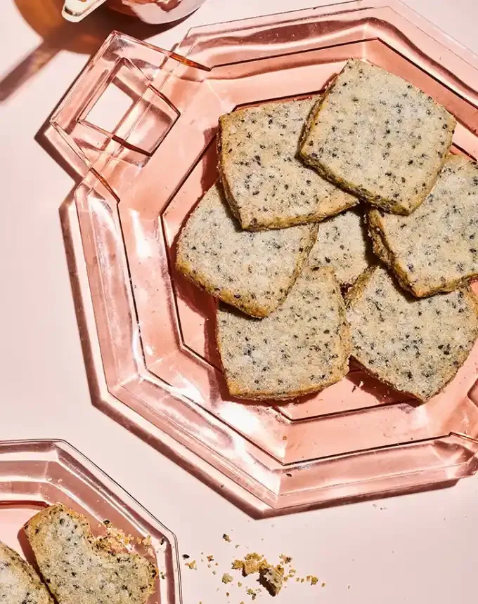 picnic food ideas: black sesame shortbread' title='68 Picnic Food Ideas to Pack in Your Basket