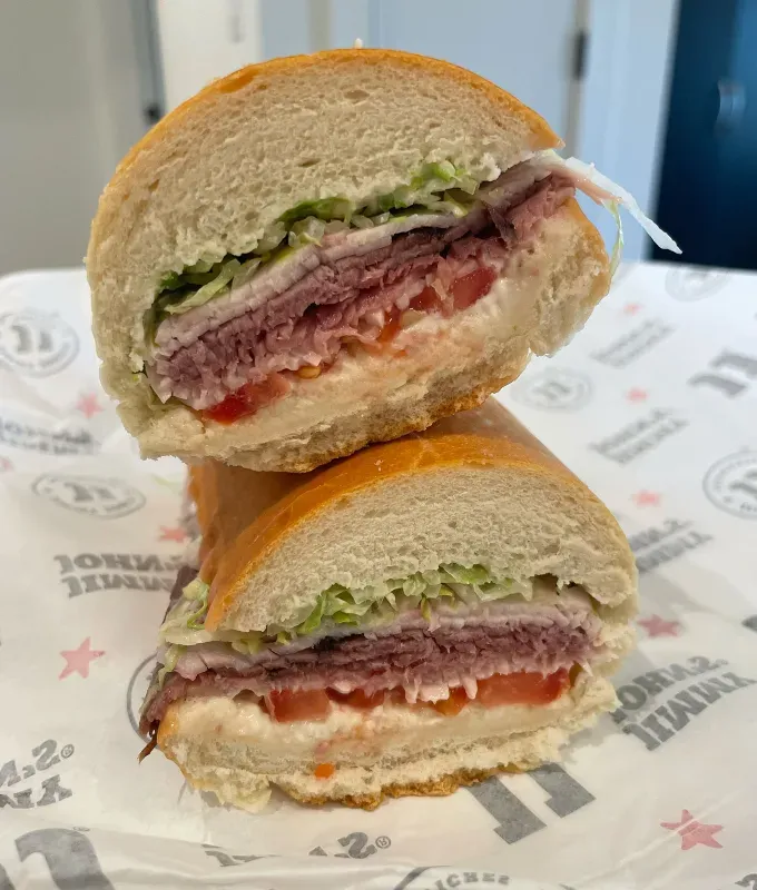 jimmy john’s sandwich review: bootlegger club' title='The 12 Most Popular Jimmy John’s Sandwiches Ranked and Reviewed by a Food Editor