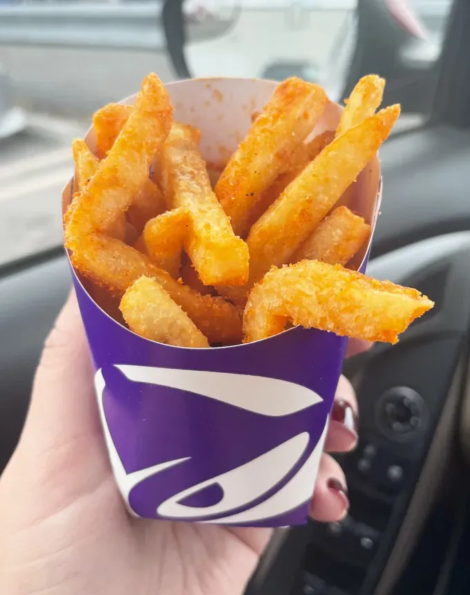 best fast food fries: taco bell fries' title='The 14 Best Fast Food Fries Ranked by a Food Editor