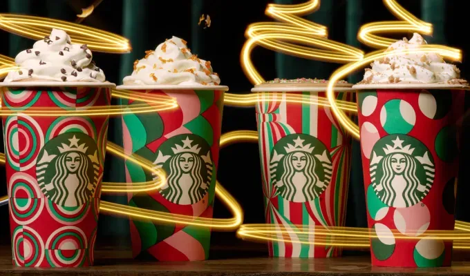starbucks 2024 holiday cups' fetchpriority='auto' title='The Best Starbucks Holiday Drinks of 2024 Taste-Tested (Including the New Cran-Merry Lineup)