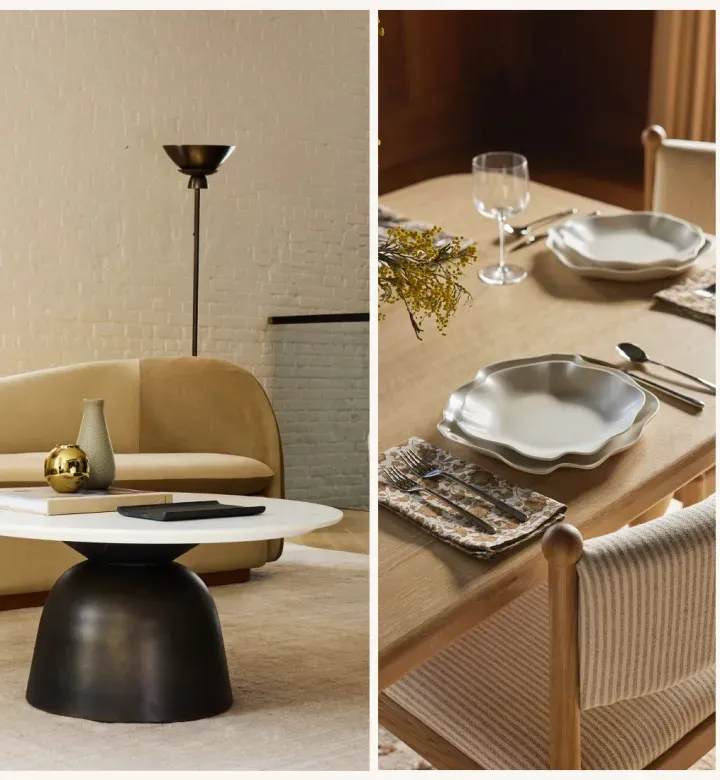 15 magasins comme West Elm qui se sentent sculpturaux, élégants et confortables