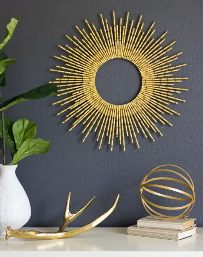 37 starburst wreath crafts for adults' title='58 Crafts for Adults That Won’t End Up in the Trash in Two Months