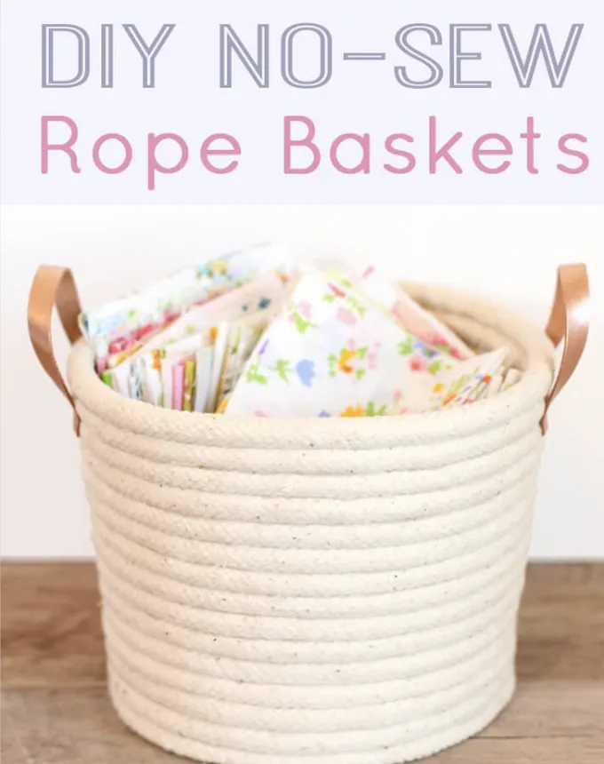 24 no sew rope baskets crafts for adults' title='58 Crafts for Adults That Won’t End Up in the Trash in Two Months