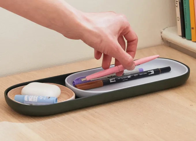 cubicle decor pens1' title='Back to the Office? This Fun Cubicle Decor Can Smooth the Transition