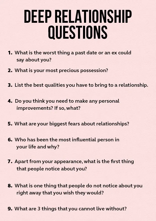 50 Beziehungsfragen zur Vertiefung Ihrer besonderen Bindung