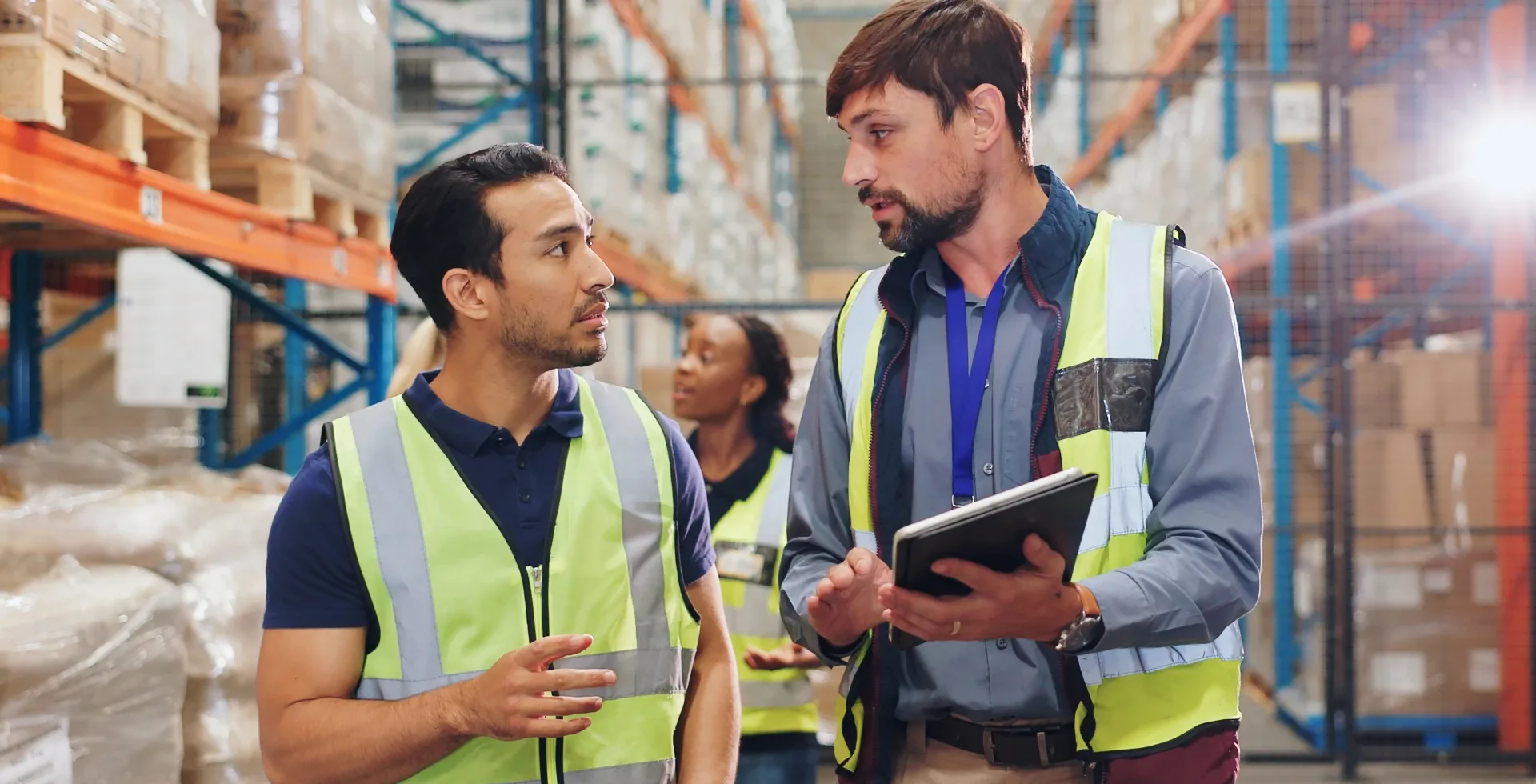 workers in warehouse discussing motivation and productivity' title='don’t always need motivation to be productive brilliant phrases people use to say you’re lazy without sounding rude' typeof='foaf:Image' decoding='async