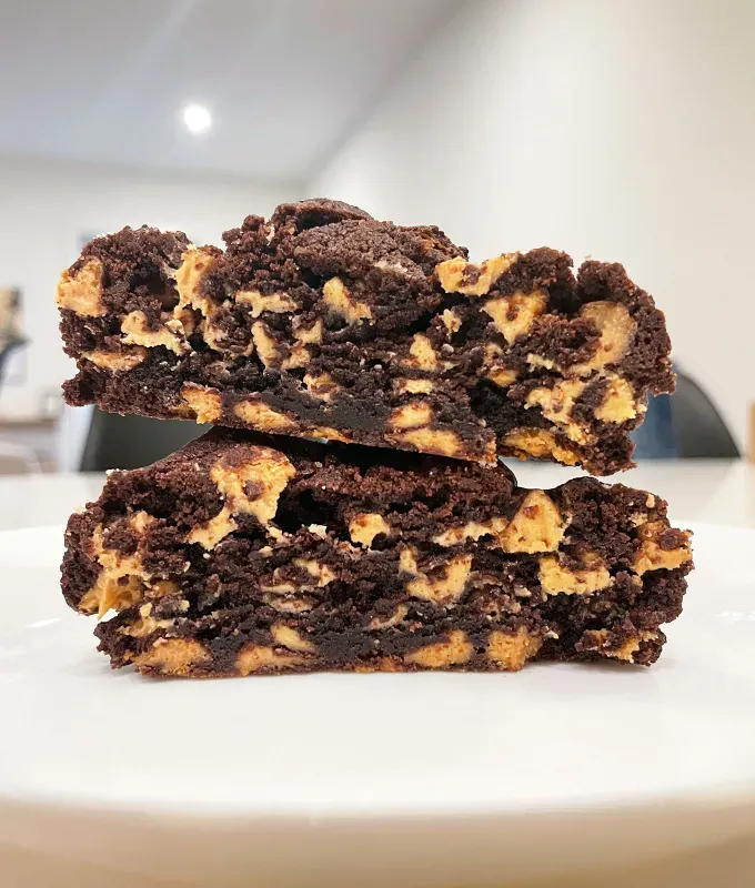 levain cookies ranked: dark chocolate peanut butter chip cookie' title='8 Levain Bakery Cookies Ranked by a Food Editor (and Cookie Connoisseur)