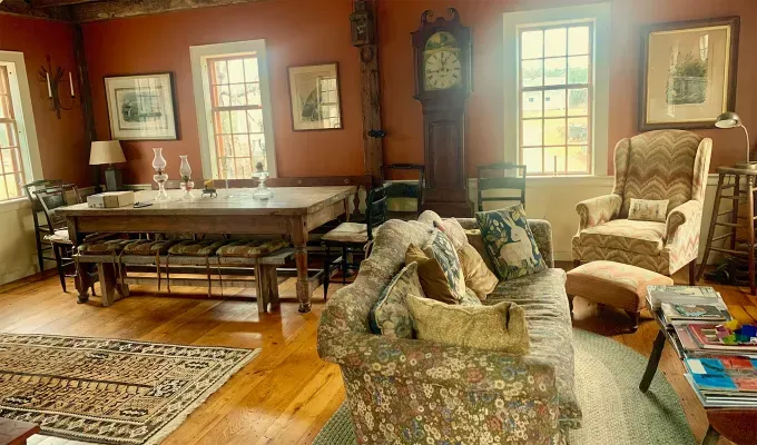 nancy meyers airbnb 6' title='From the Hamptons to Hudson Valley: 8 Nancy Meyers-Style Airbnbs I’d Book Tomorrow