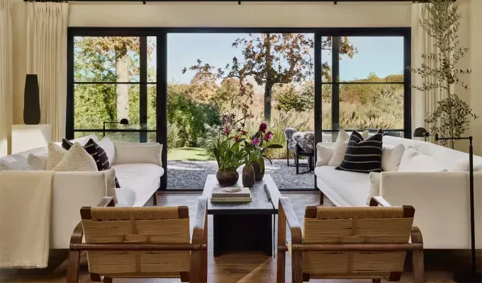 nancy meyers airbnb 7' title='From the Hamptons to Hudson Valley: 8 Nancy Meyers-Style Airbnbs I’d Book Tomorrow