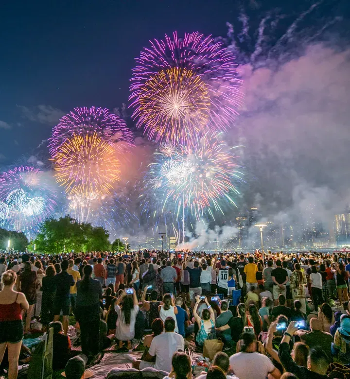 I 12 posti migliori in assoluto per guardare i fuochi d'artificio a New York