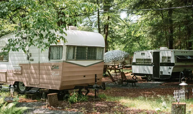 glamping near nyc: boheme retreats' title='22 Awesome Places to Go Glamping Near New York City