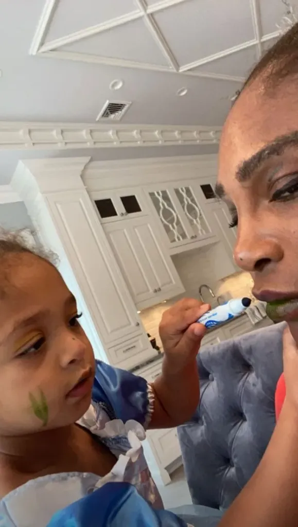 serena williams story 5' fetchpriority='auto' title='Serena Williams Shares Adorable Mother-Daughter Moment with Adira and Olympia on IG