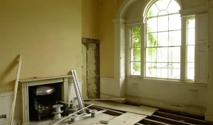 forest lodge interior under construction' fetchpriority='auto' title='Kensington Palace Confirms Bombshell News: Kate Middleton and Prince William Are Moving (See Photos of Their Rumored New Home)