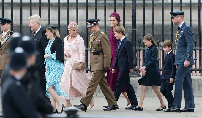 prince george height ve day' fetchpriority='auto' title='Prince George Princess Charlotte & Prince Louis Just Joined Mom & Dad for VE Day Celebrations—And I Noticed Something Striking