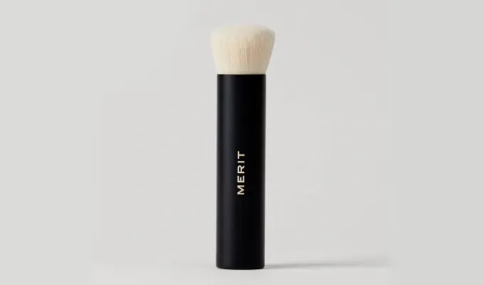 merit beauty review Merit Brush No.1 Blending Brush' title='I Tested the Merit Beauty Collection and Fell in Love with the Simplicity—Here’s What’s Worth Buying