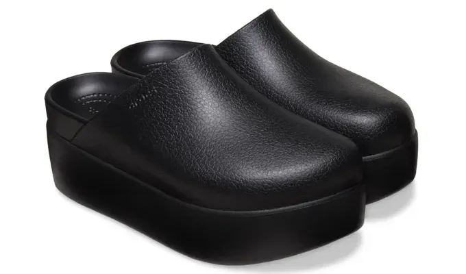 crocs platform clogs black' title='These Platform Crocs Are Cute Comfy & Make Me Feel Like a Spice Girl
