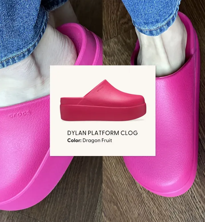 Nämä alustat Crocs ovat söpöjä, mukavia