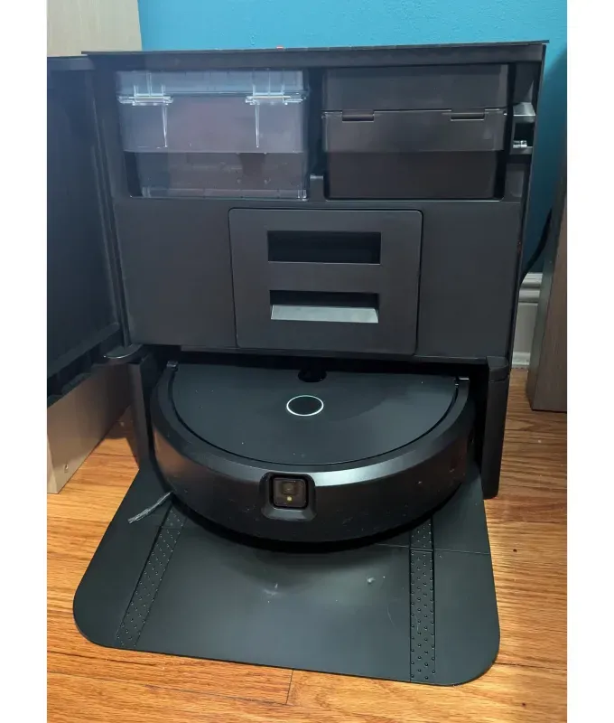 irobot roomba combo 10 max docked' title='The iRobot Roomba Combo 10 Max Cleans Better Than Any Robot Vac I’ve Tested (& It’s the Cheapest It’s Been Since Black Friday)