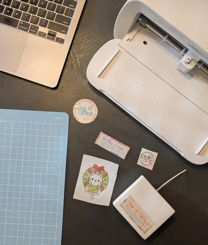 cricut joy xtra supplies' title='After Testing the Cricut Joy Xtra I’m Obsessed with Customizing Everything (It’s That Easy to Use)