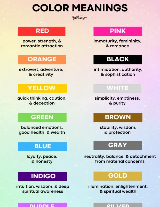 14 suosittua väriä