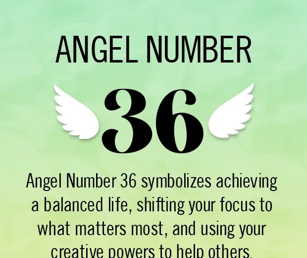 Angel Number 36 - Åndelig betydning