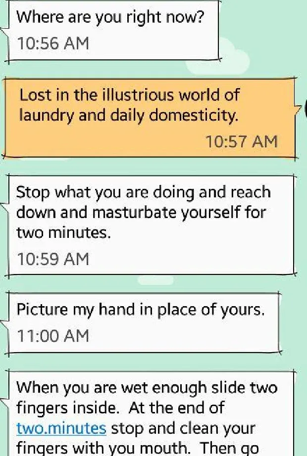 8 heiße Texte von meinem echten Dominanten (Ich bin der Unterwürfige)