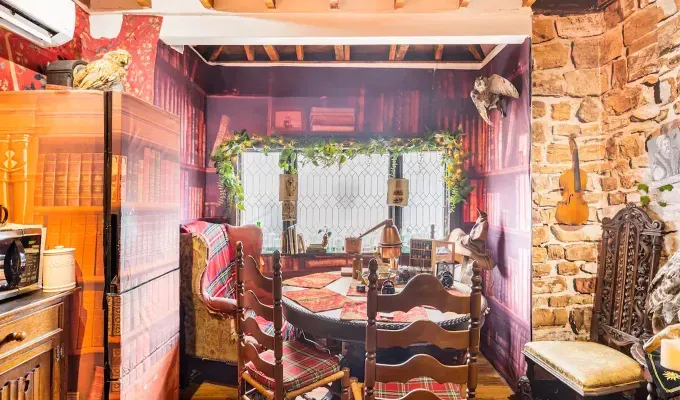 harry potter inspired airbnb: witches dorm' title='17 Harry Potter-Inspired Airbnbs You’ll Want to Apparate to Stat
