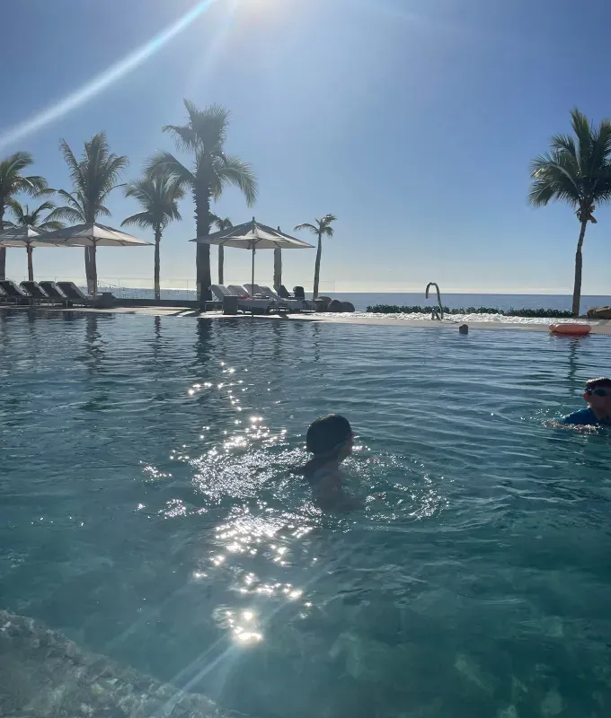 the-garza-blanca-los-cabos: the pool.' fetchpriority='auto' title='The Garza Blanca Resort & Spa Los Cabos: An Honest Review from a Family of Four