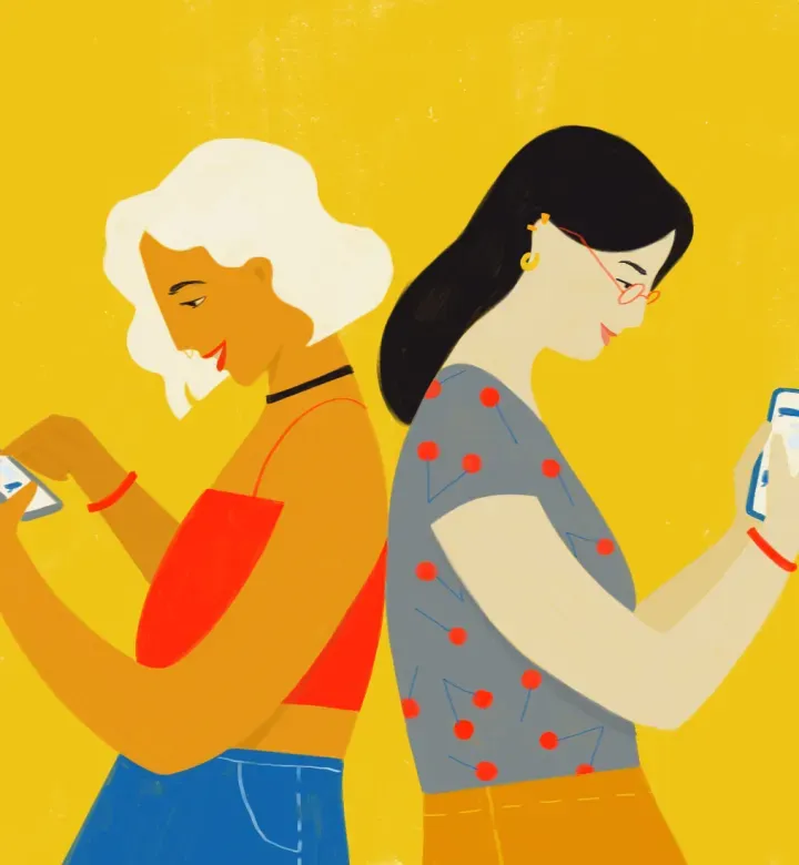 Textfreunde sind die neuen besten Freunde: Deshalb ist das in Ordnung