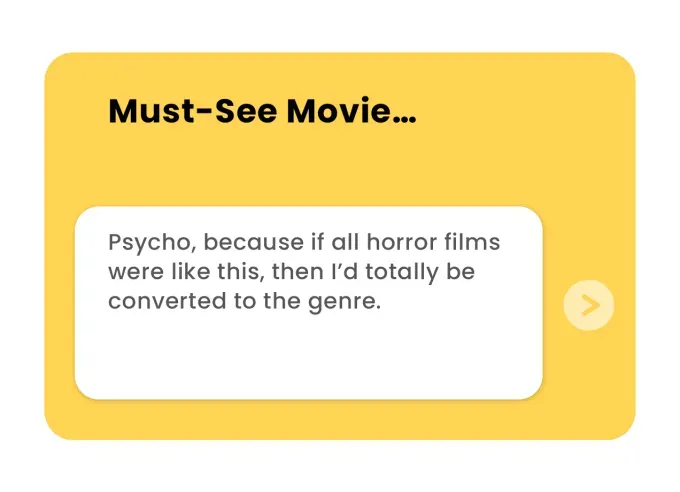 bumble prompts: must see movie...' fetchpriority='auto' title='The 39 Best Bumble Prompts and How to Answer Them to Strategically Meet Your Match