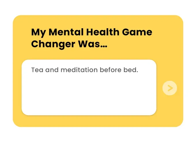 bumble prompts my mental health game changer was' fetchpriority='auto' title='The 39 Best Bumble Prompts and How to Answer Them to Strategically Meet Your Match