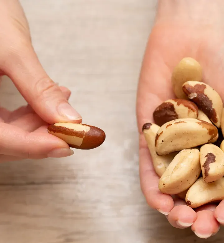 brazil nuts uni' fetchpriority='high' title='TikTok Told Me to Eat 2 Brazil Nuts a Day—Here’s What Happened