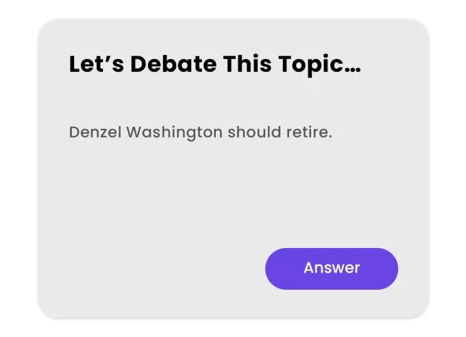 best hinge prompts: let’s debate this topic' fetchpriority='auto' title='The 60 Best Hinge Prompts to Use According to Relationship Experts