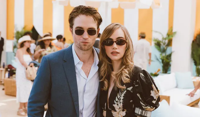 Robert Pattinson and Suki Waterhouse are an example of Tiger and Goat Chinese Zodiac Compatibility.' fetchpriority='auto' title='Tiger Chinese Zodiac Compatibility: The Best and Worst Romantic Matches
